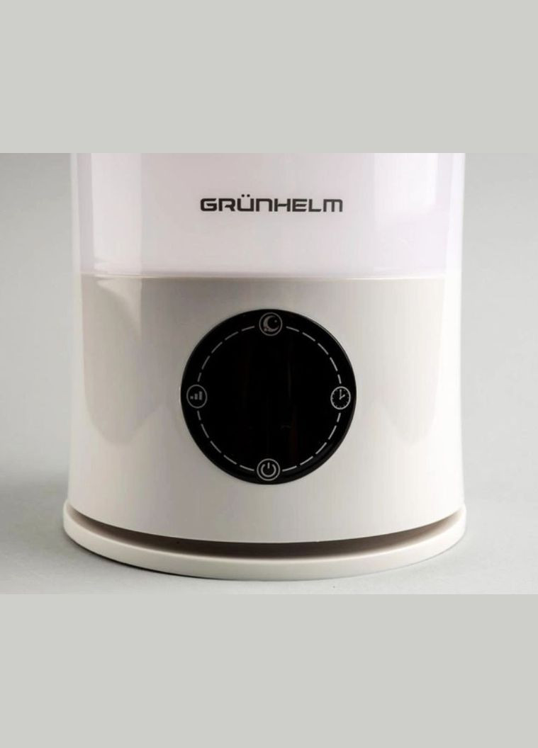 Ультразвуковий зволожувач повітря GHF-20LED прилад для зволоження у квартиру офіс LED дисплей 25 Вт Grunhelm (306447625)