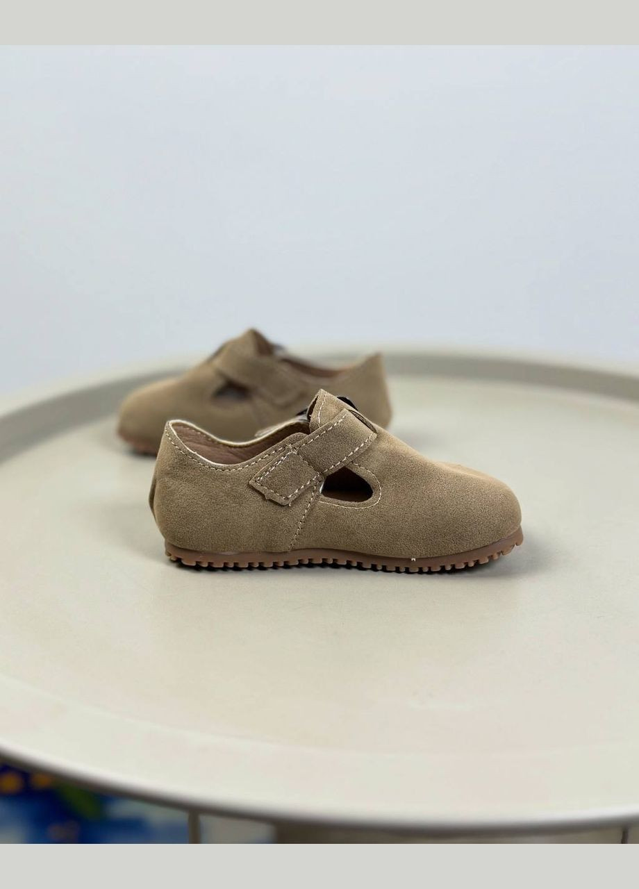 Туфлі дитячі бежеві 1485 No Brand (323158921)