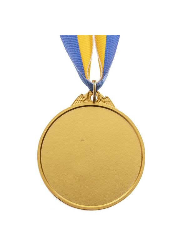 Медаль спортивна зі стрічкою двоколірна d-6,5см Гімнастика C-4851 місце (метал, покр. 2 тоні, 56g золото) SP-Sport (361440119)