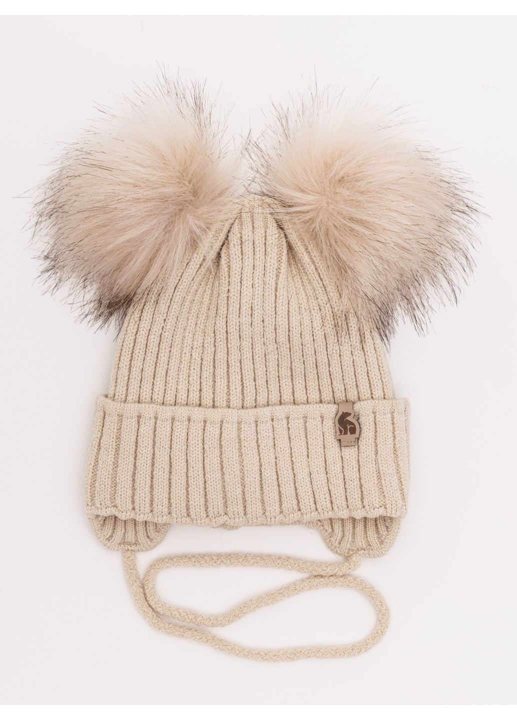 Шапка для девочки, для мальчика Томми K163 48-50 см. Кофе Alex K163-15 (364302290)