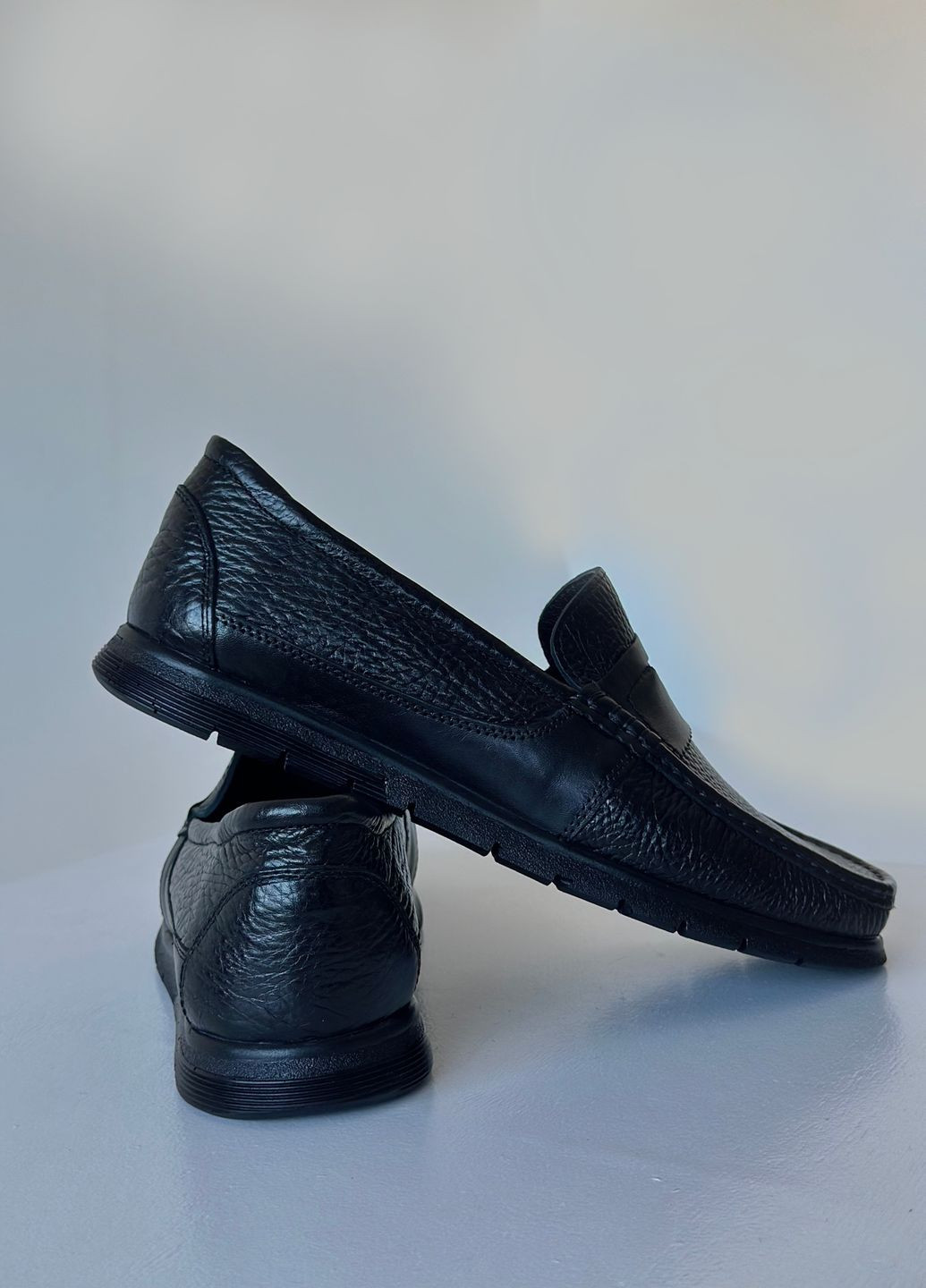 Черные повседневные, кэжуал тутуфли мужские черные демисезонные Sherlock Soon