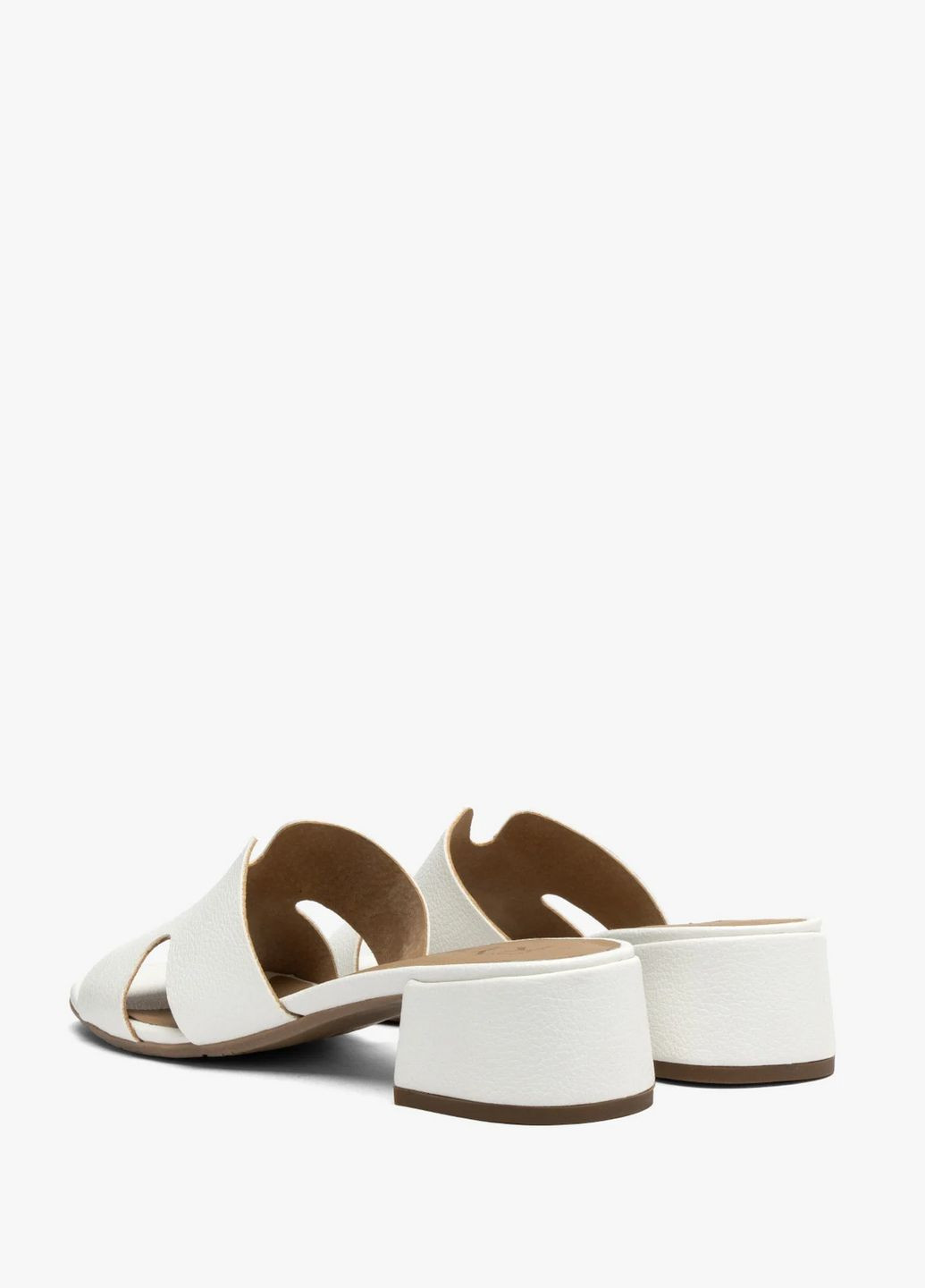 Белые шлепанцы Rylko