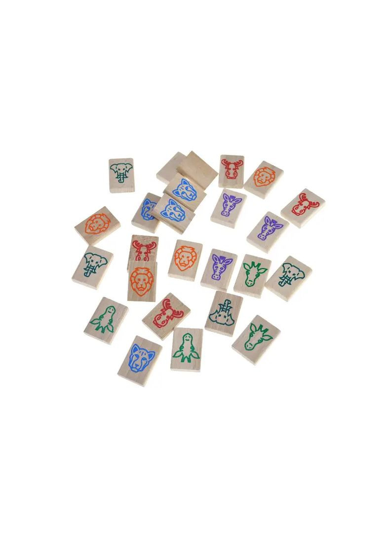 Настольная игра Маджонг детский деревянный от 9 лет в ассортименте 900552 Igroteco Дер0552 (370652816)