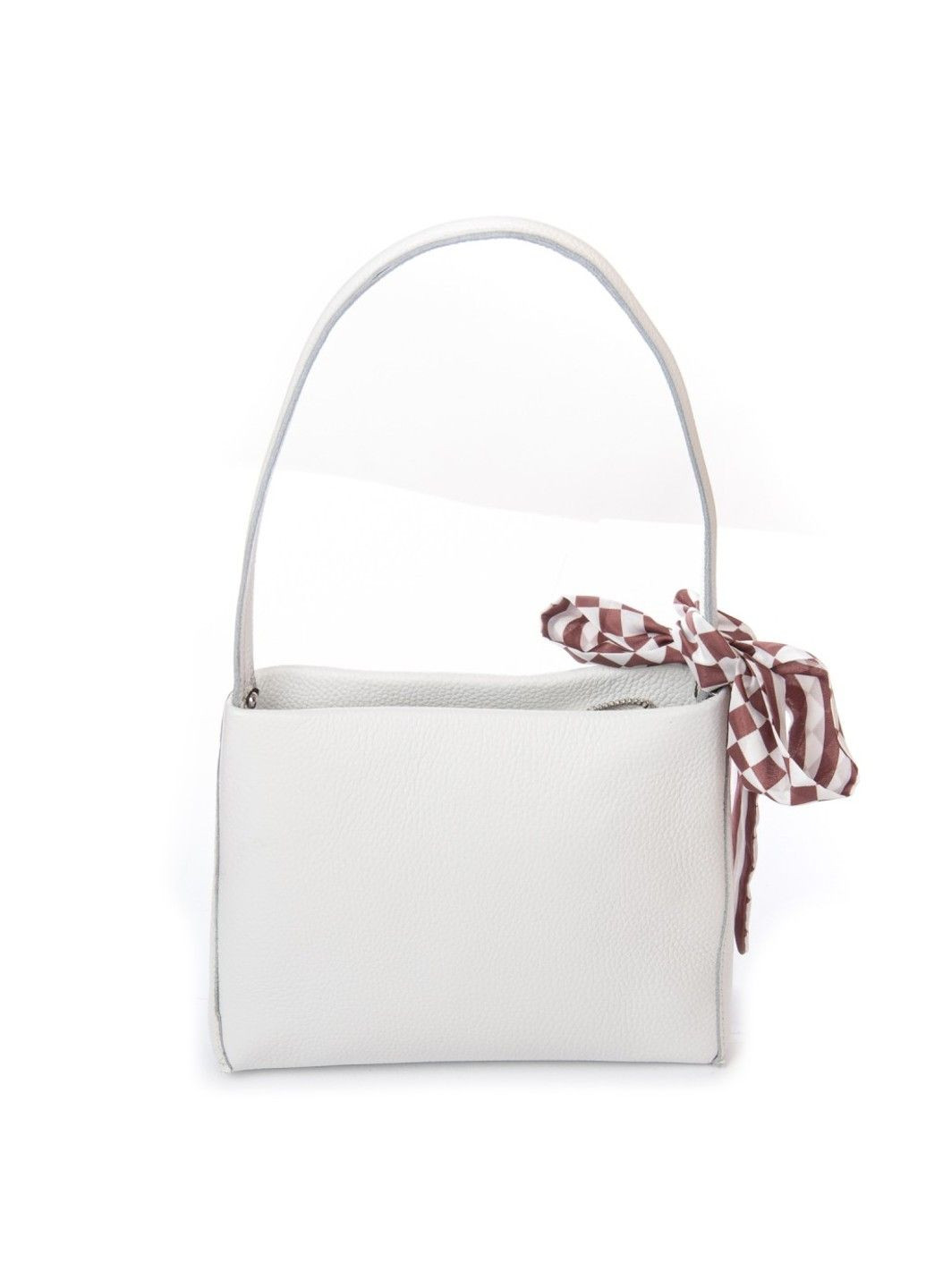 Женская кожаная сумка классическая 99116 white Alex Rai (293765278)
