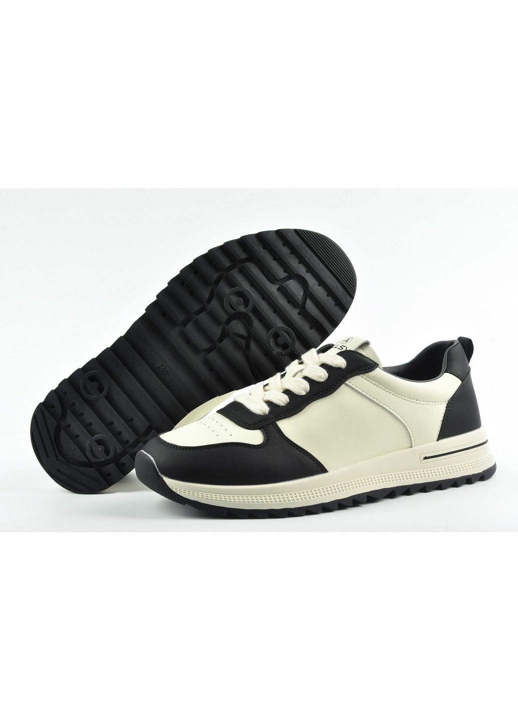 Кроссовки ALLSY чёрно-белые демисезоны (349226100)