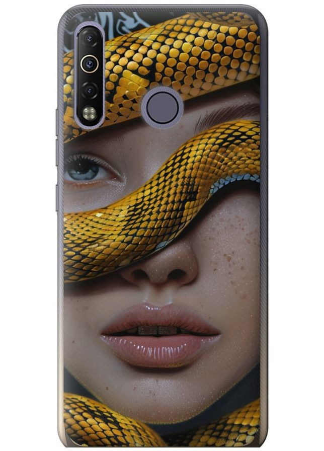 Силіконовий чохол 'Обійми змії' для Endorphone Tecno Camon 12 Air CC6 (289528552)