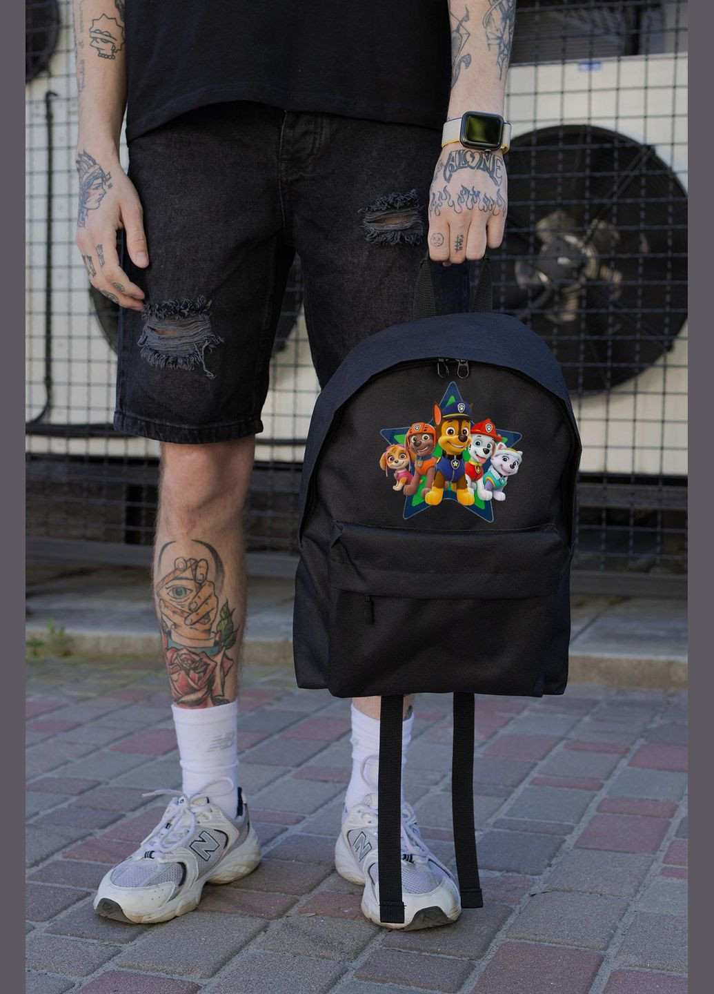 Повсякденний Рюкзак Шкільний Для Хлопчика Compact З Принтом Щенячий Патруль Without (346475638)