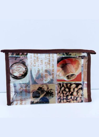 Косметичка прозора прямокутна 1-0167 No Brand (347243829)