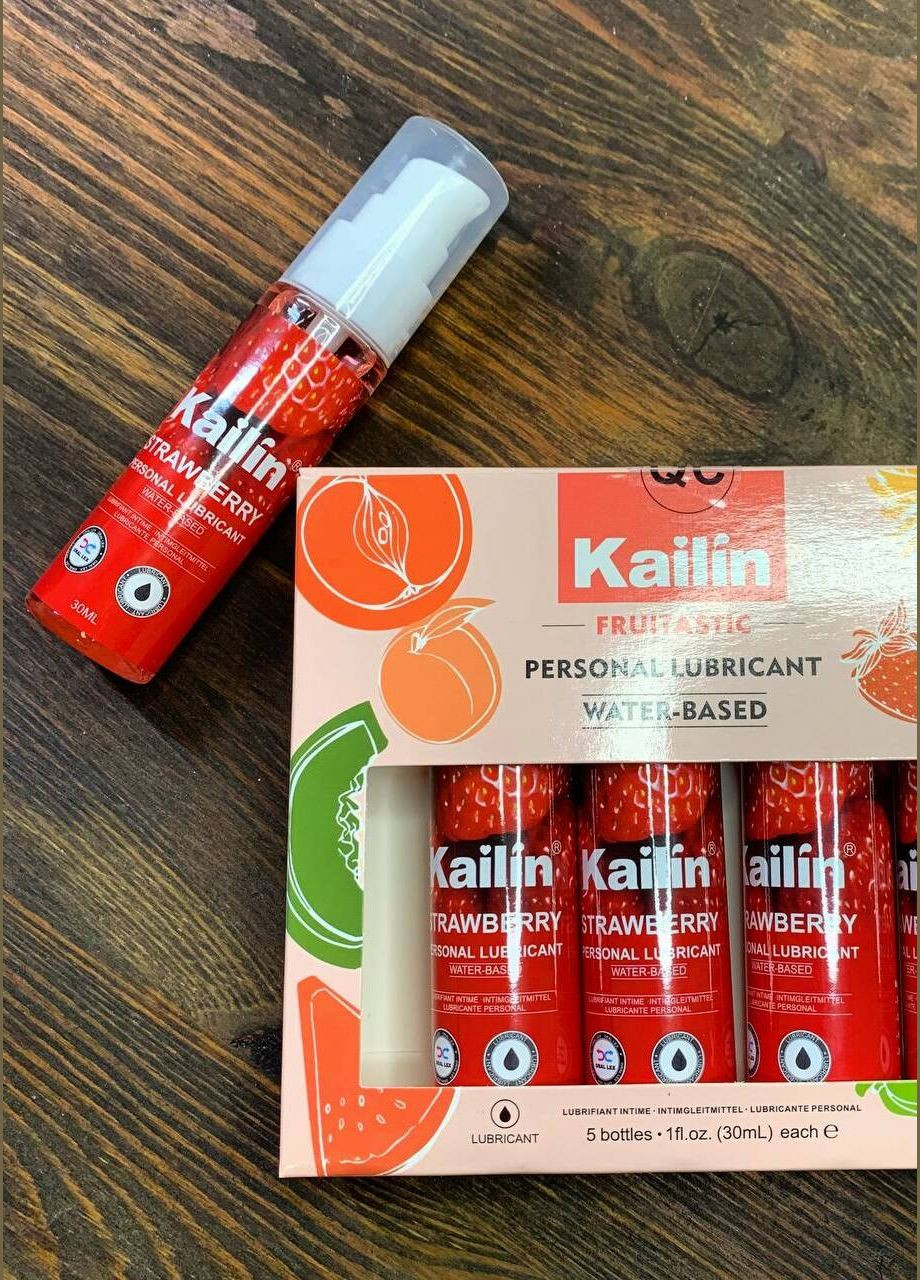 Съедобный лубрикант со вкусом клубники съедобная вкусовая гель смазка на водной основе смазка 30 мл клубника Cindylove (293061907)