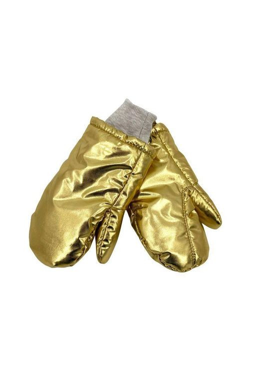 Детские перчатки, арт. A-200, золотистый металлик, 10-14 лет Fiona (361858213)