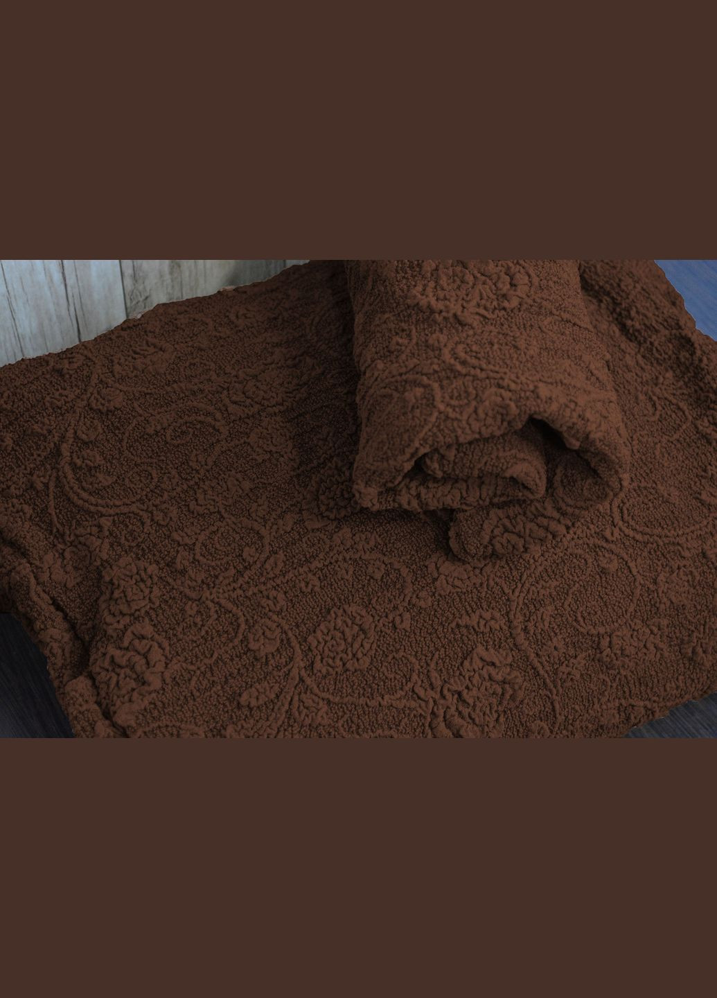 Жакардовий чохол на кутовий диван Roza без спідниці Kayra (318382628)