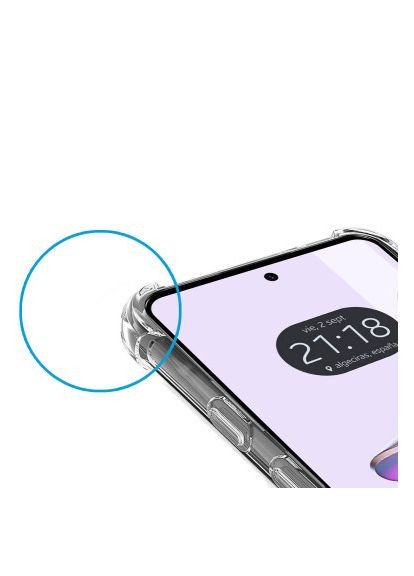 Чохол до мобільного телефона (710611) BeCover Anti-Shock Motorola Moto G84 Clear (366069684)