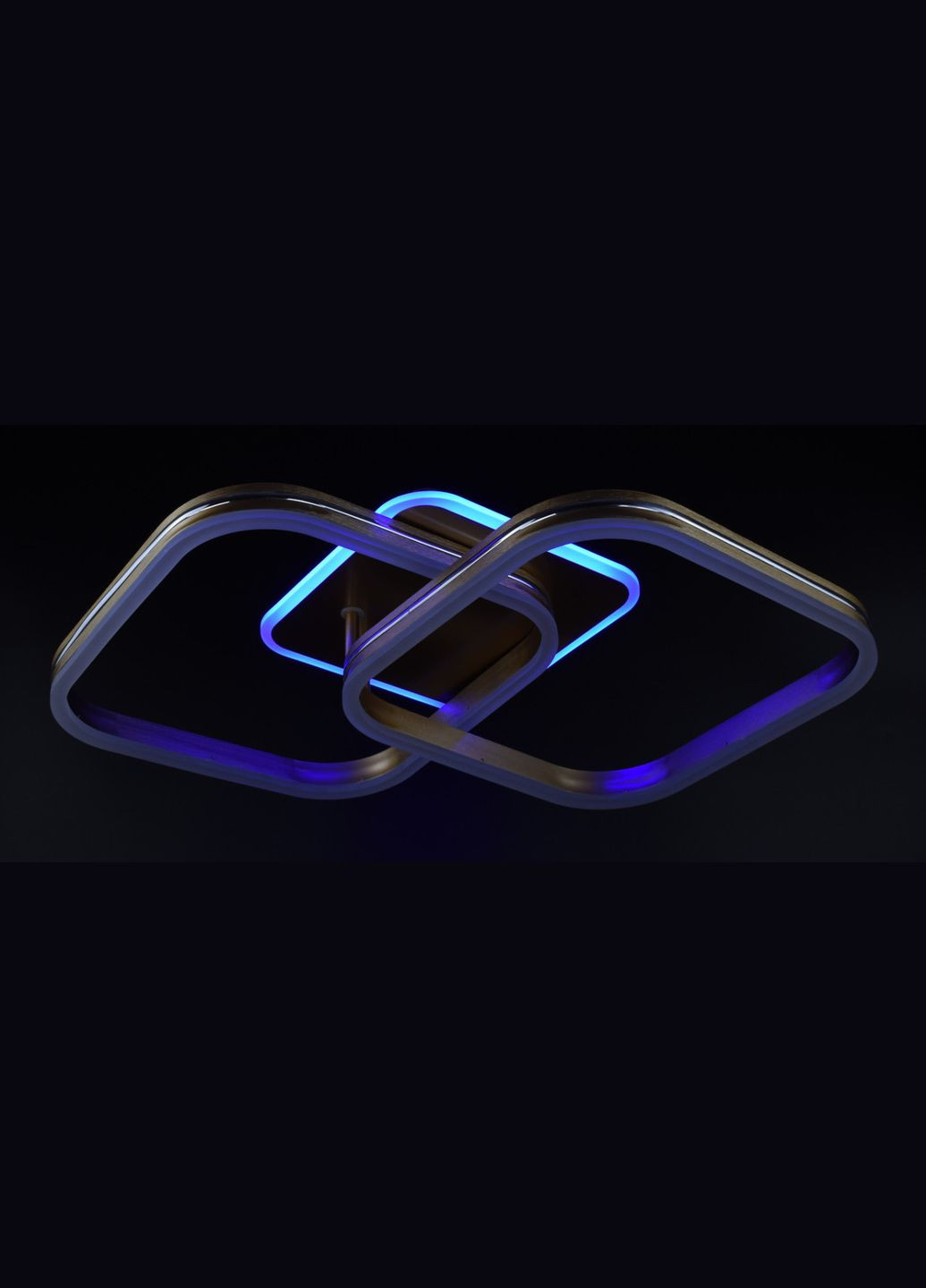 Люстра светодиодная потолочная LED светильник для квартиры на потолок лэд 26326 Золото 12х42х68 см. Sunnysky (364754676)