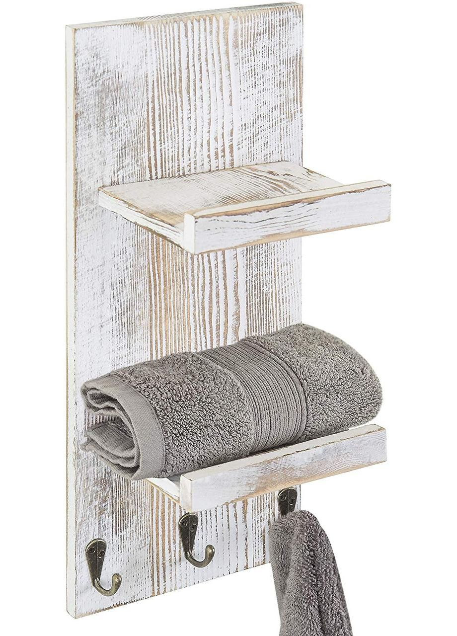 Полиця для ванної з дерева Лауфен браш (ВНП-004122) No Brand (328091010)