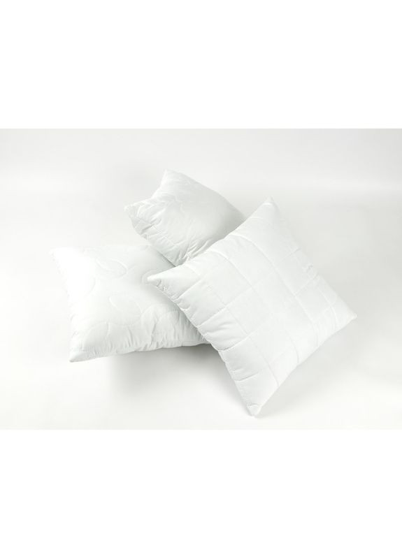 Подушка 50x50 - мікрофібра біла (22053) Руно (347163192)