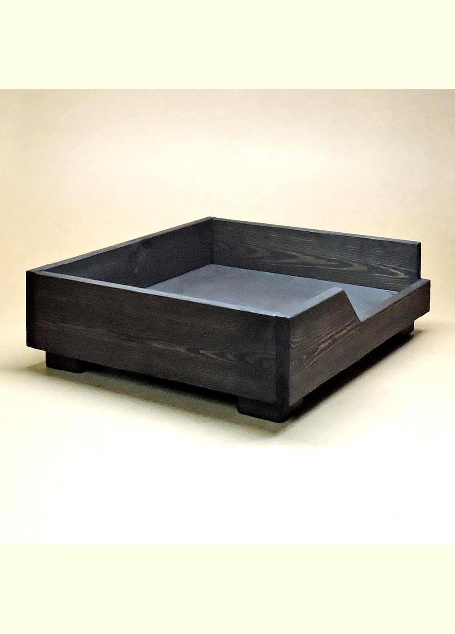 Лежак дерев'яний для собаки з дерева Дербі 60х70 венге (ЛЖК-60700412) No Brand (328450539)