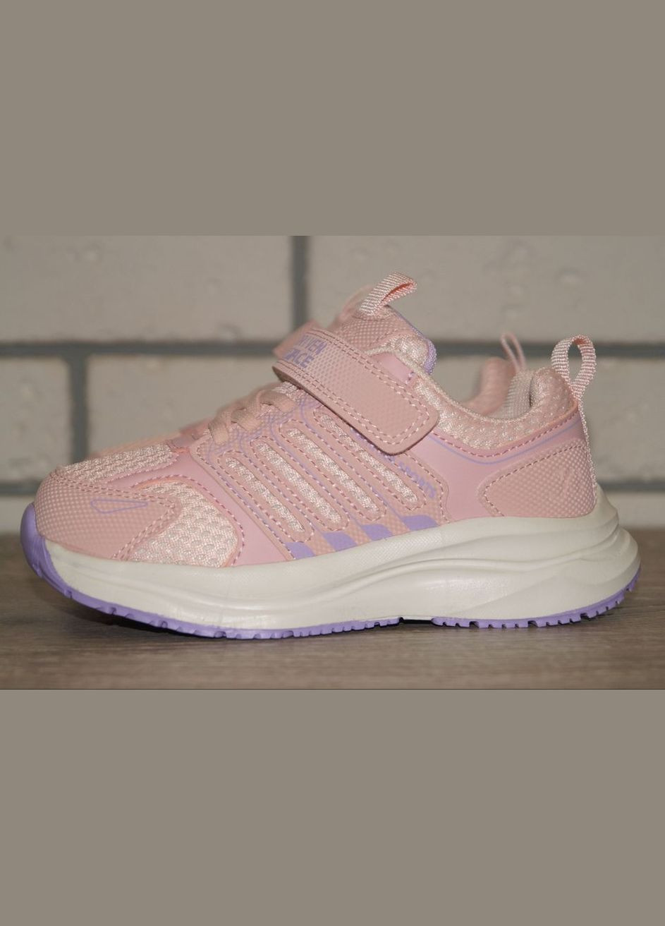 Рожеві осінні кросівки спортивні для дівчинки рожеві Jong Golf