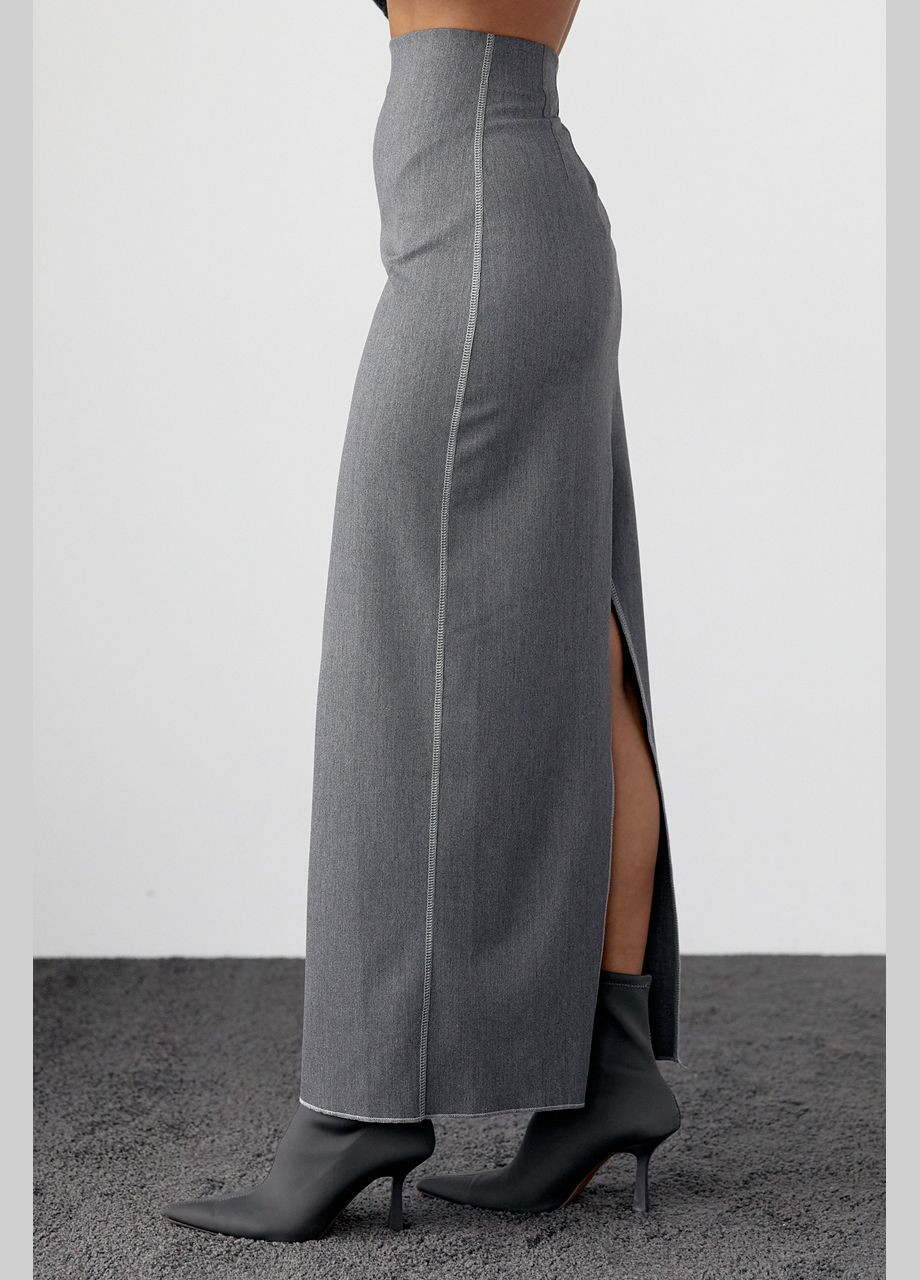 Довга спідниця-олівець з високим розрізом Liton (297057603)