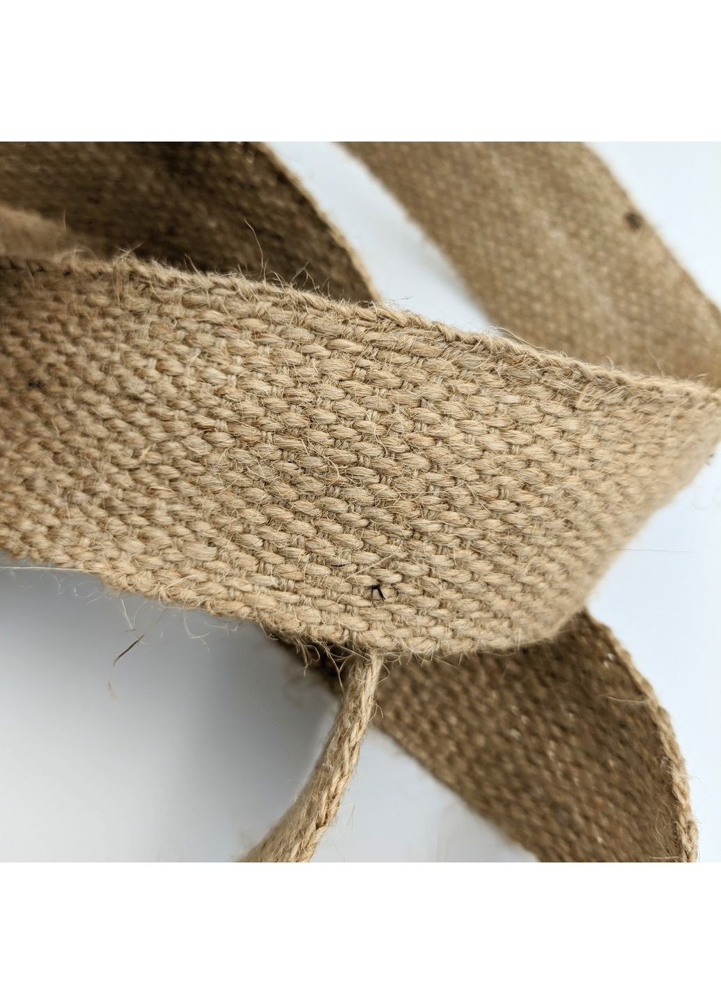 Лента джутовая (сумковая) 4 см | на метраж Jutix (355980074)