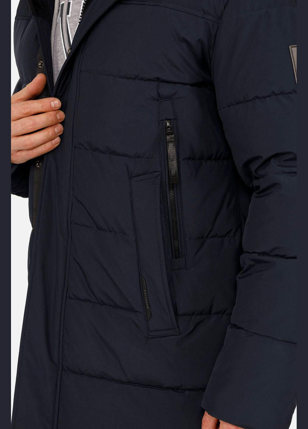 Темно-синя зимня чоловіча куртка колір темно-синій cb-00254590 Kings Wind