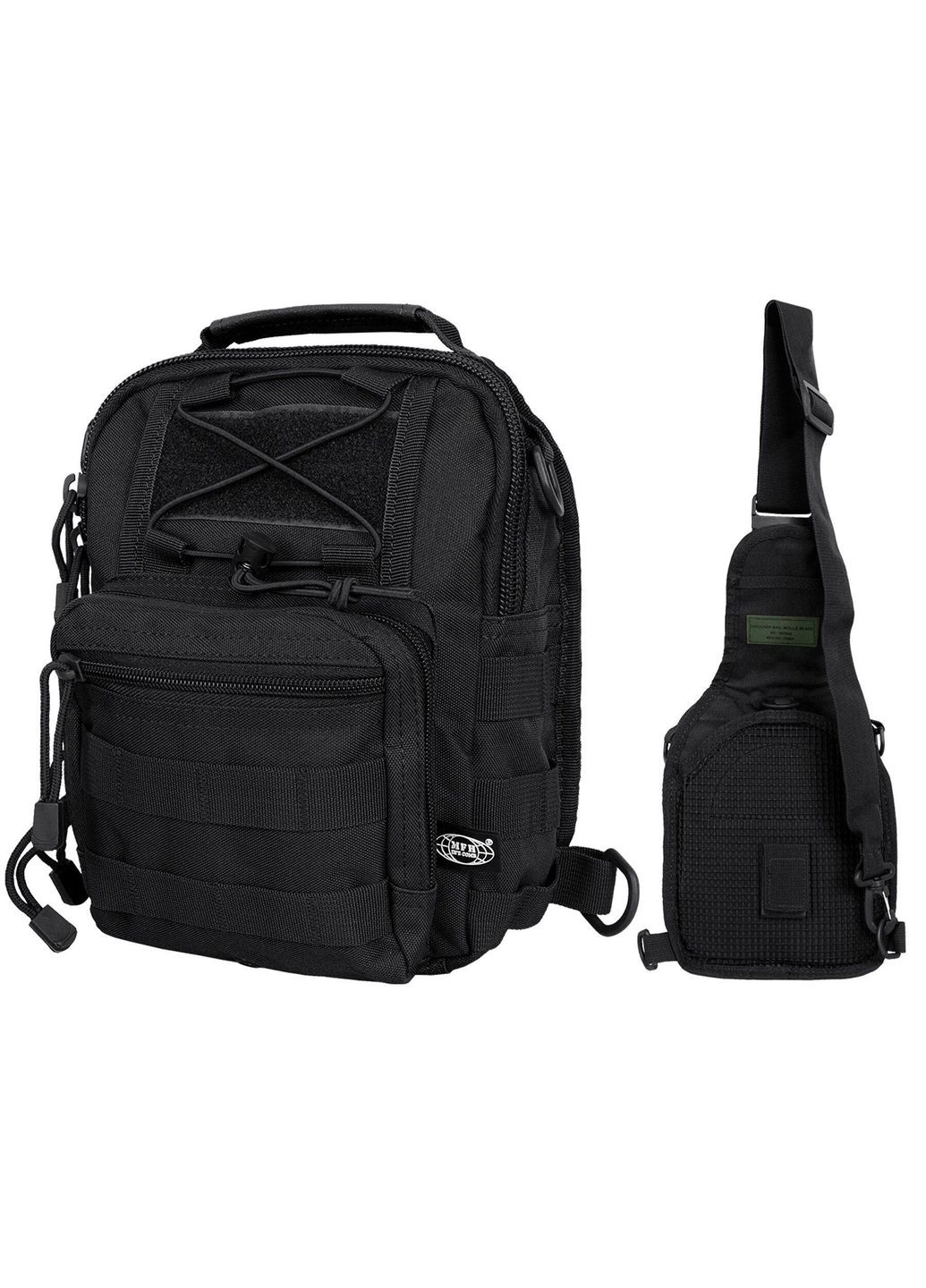 Сумка через плече Shoulder Bag Molle 7 л, Black MFH (315879161)