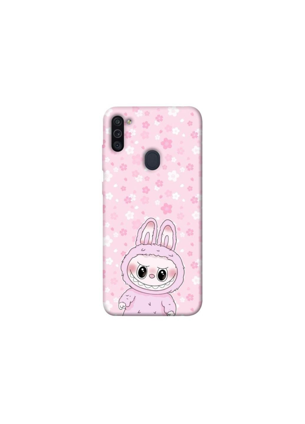 Чохол на Samsung Galaxy M11 Pink Labubu Frontalka (365836296)