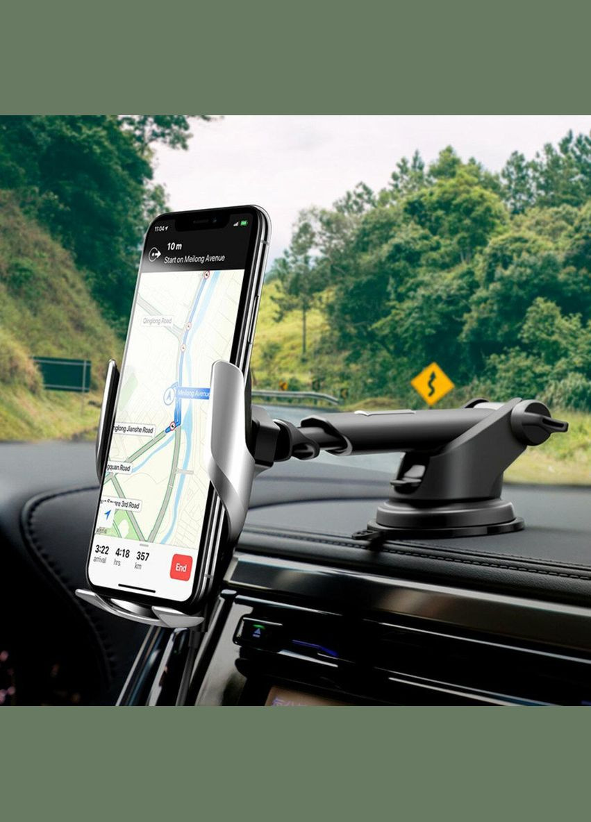 Автодержатель S14 беспроводная зарядка Hoco (342061590)