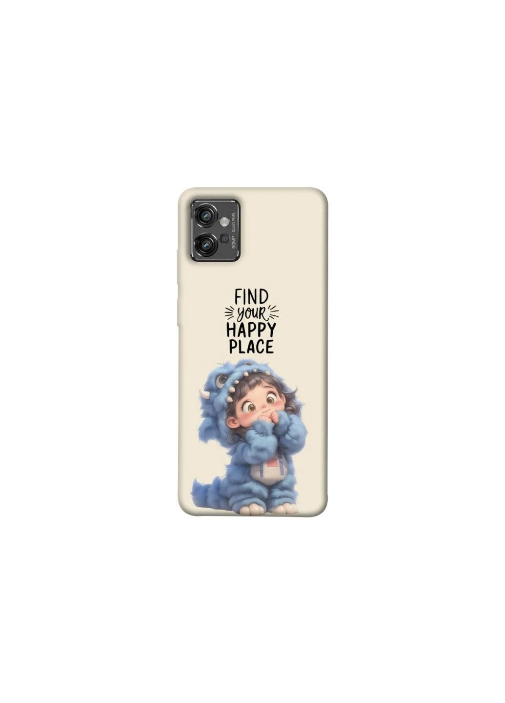 Чехол на Motorola Moto G32 Happy Place Frontalka (357301993)