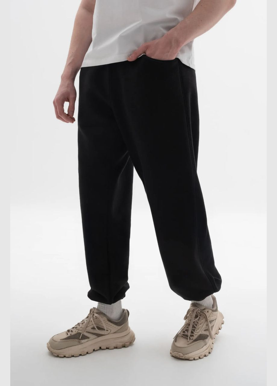 Черные демисезонные брюки Taboo clothing company