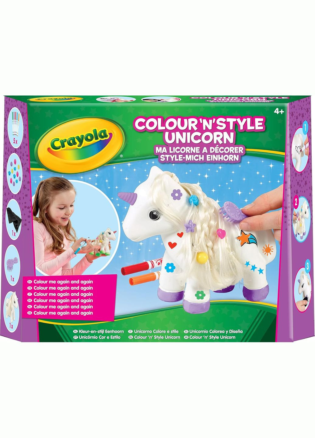 Набір для творчості Малюй і прикрась Єдинорога Crayola (316262455)