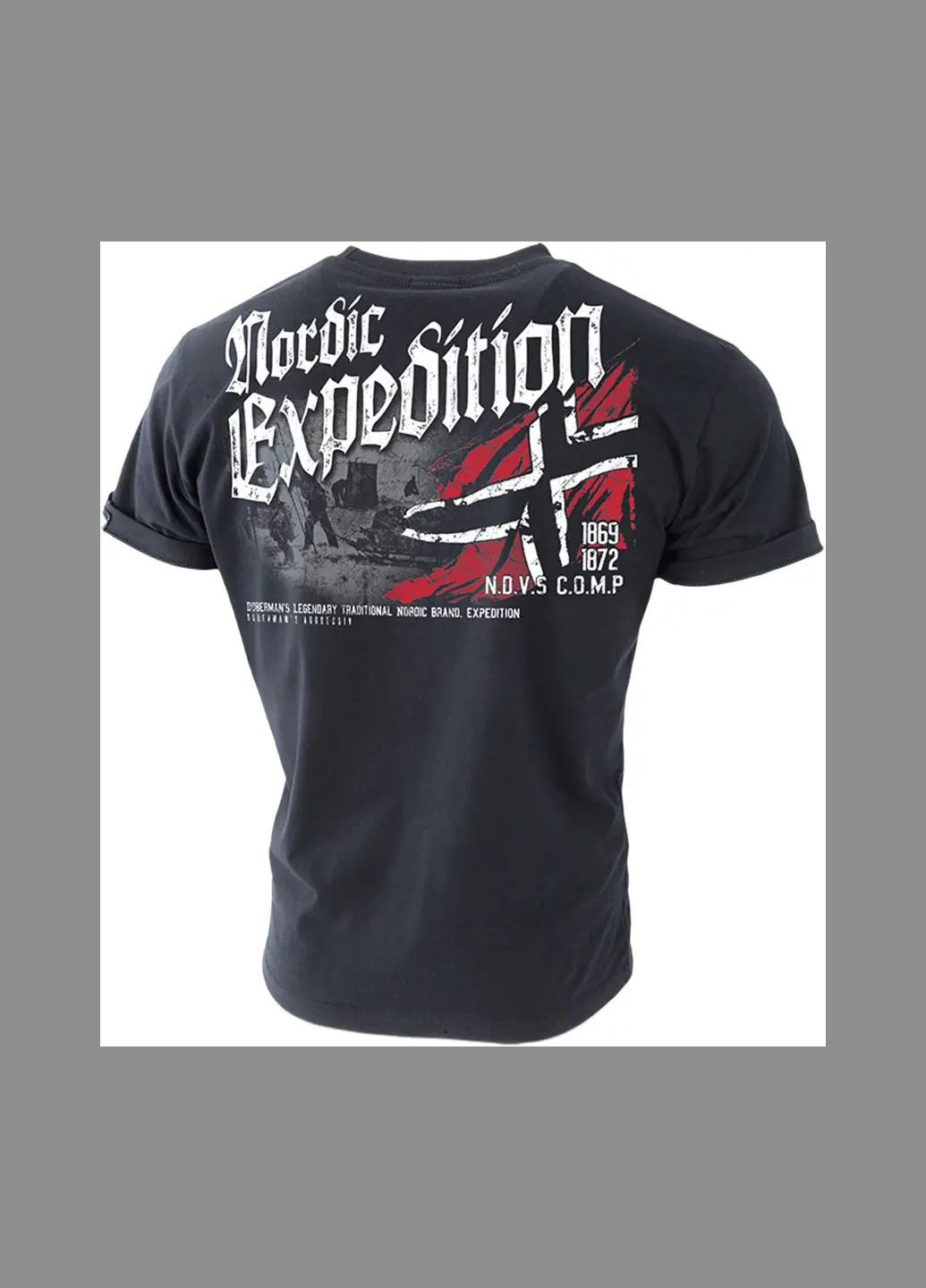 Черная футболка expedition ts100bk Dobermans Aggressive