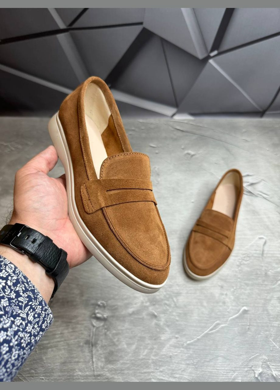 Vakko Лофери лофери коричневий з натуральна замша, — всесезон (327993979)