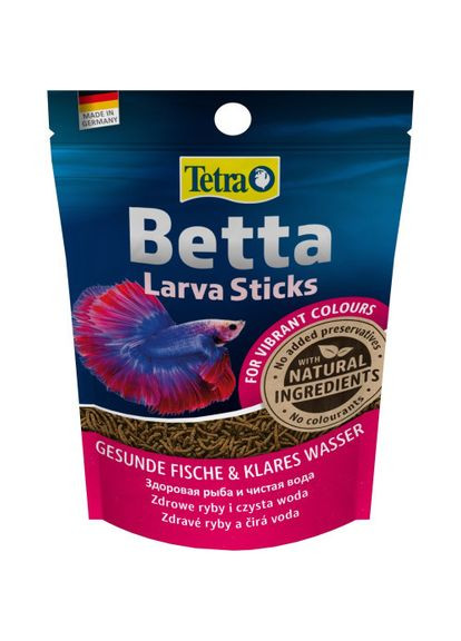 Корм Betta Larva Sticks для рибок півників, 5 г (палички) (*) Tetra (323154091)