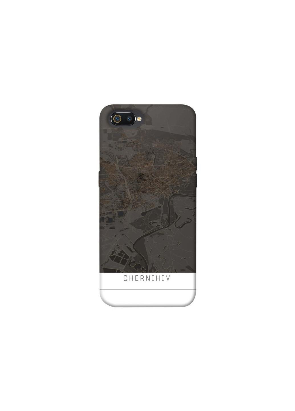 Чехол на Realme C2 Chernihiv map Frontalka (365306054)