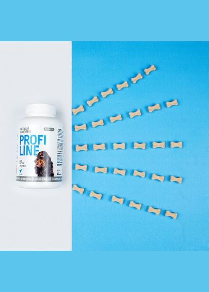 Вітаміни Profiline для собак, Кальцій Комплекс для кісток та зубів, 100 таб. (*) ProVET (322589758)