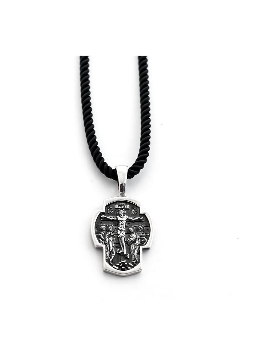 Крест на шею 7486 Maxi Silver (366289069)