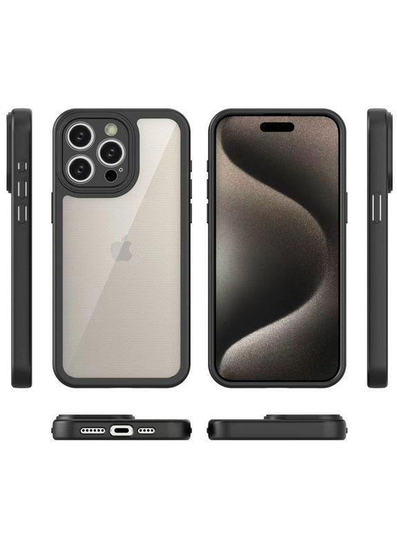 Чохол на iPhone 13 Pro / для айфон 13 про прозорий Grey Epik (356099185)