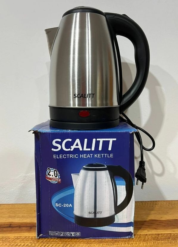 Електричний чайник Scalitt SC-20A із нержавіючої сталі 2 л 1500 Вт (2104618753) No Brand (367056628)