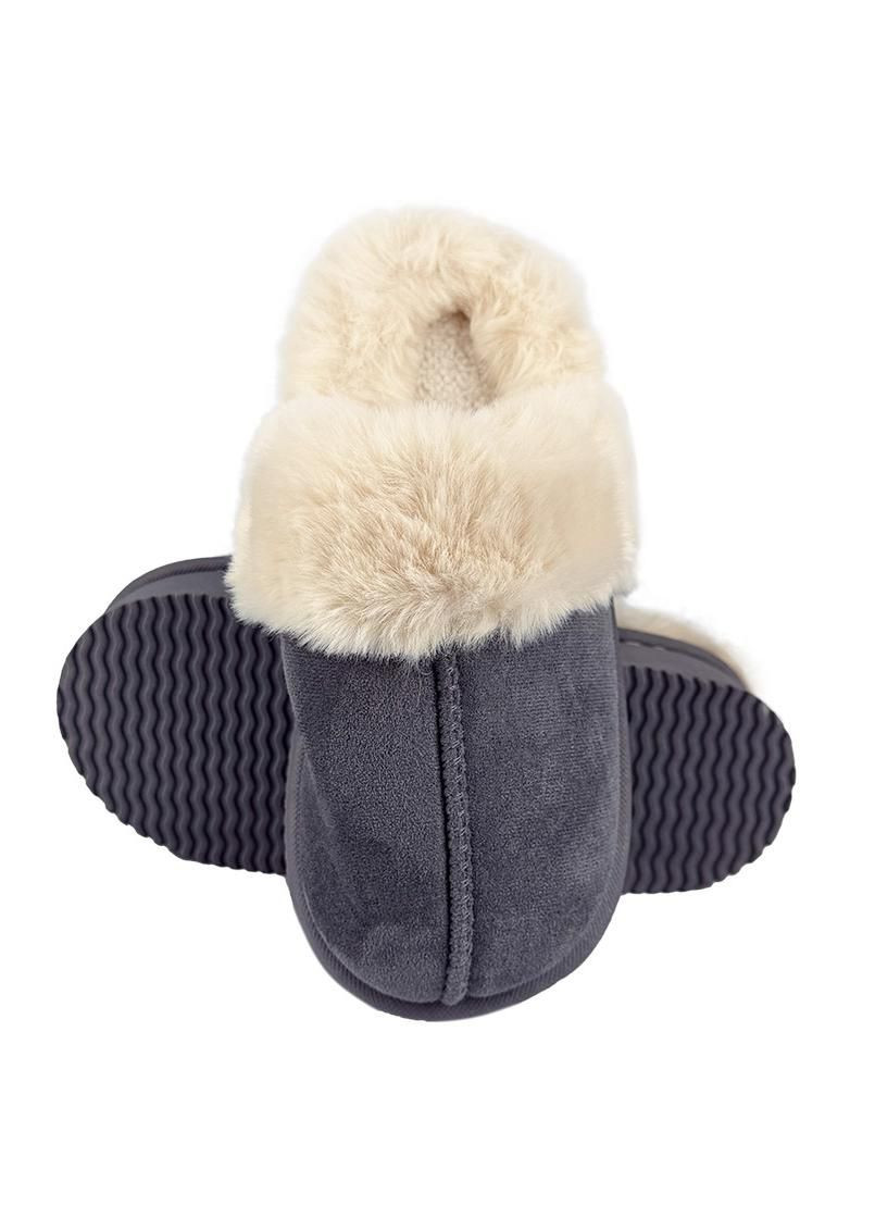 Жіночі домашні тапочки уггі на платформі сірі 8066-5 Jomix (347642464)