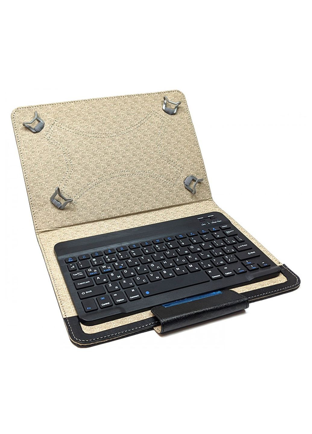 Чохол-підставка універсальна з Bluetooth клавіатурою для планшетів 9,5"/9,6"/9,7"/10"/10,1" Black Adronix (324610261)