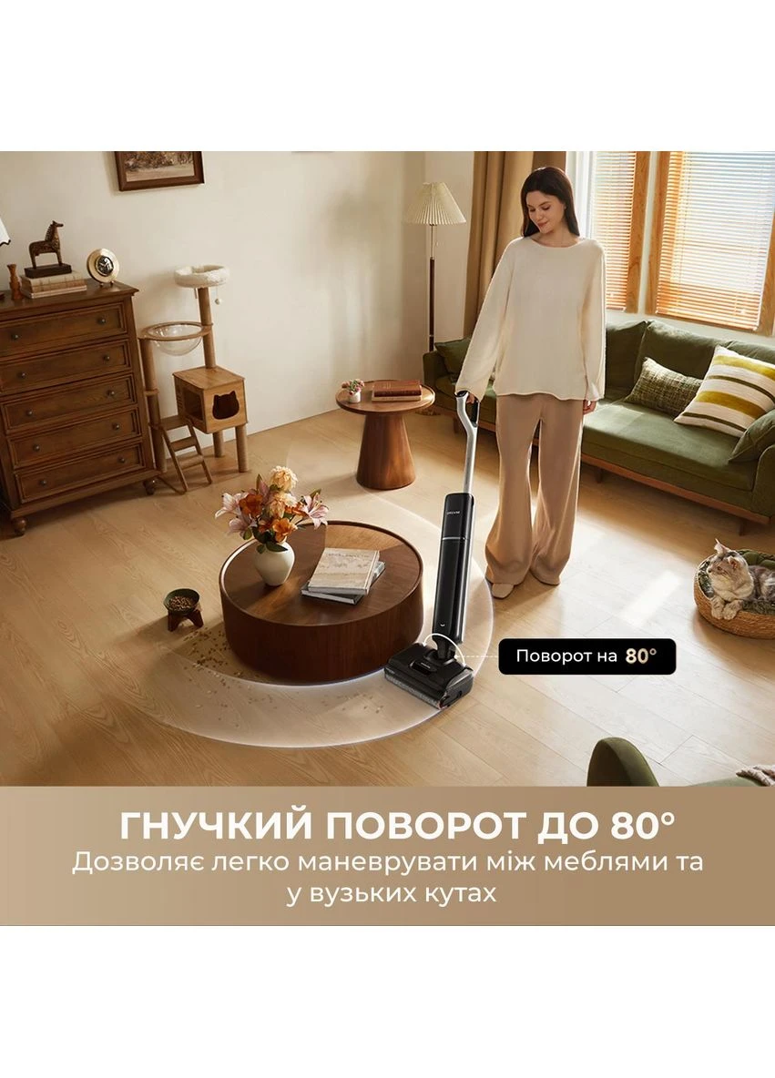 Акумуляторний миючий пилосос G12 Pro (HHR32A-G) Dreame (393772298)