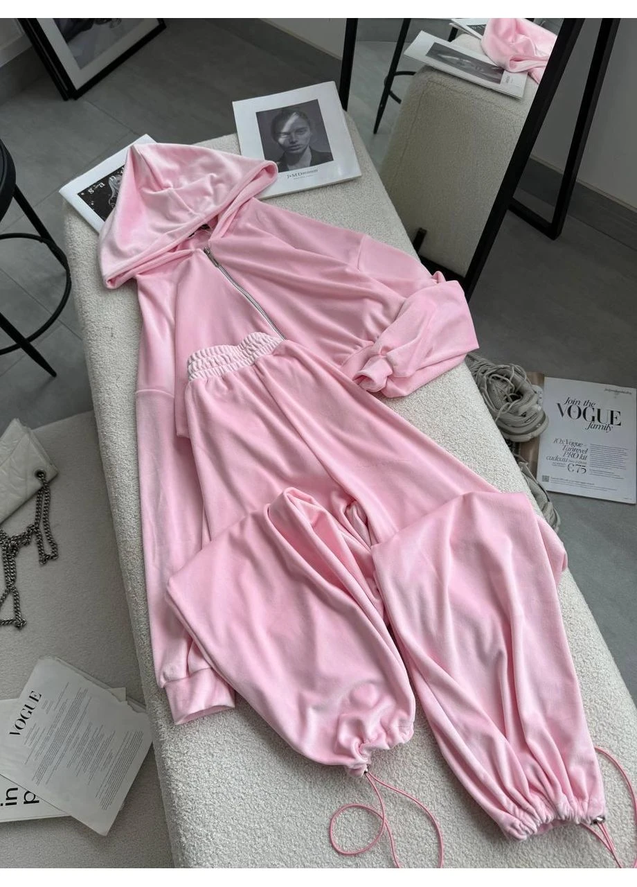 Женский велюровый костюм в трех цветах и размерах 42-44 и 46-48, 42/44 No Brand (389301049)