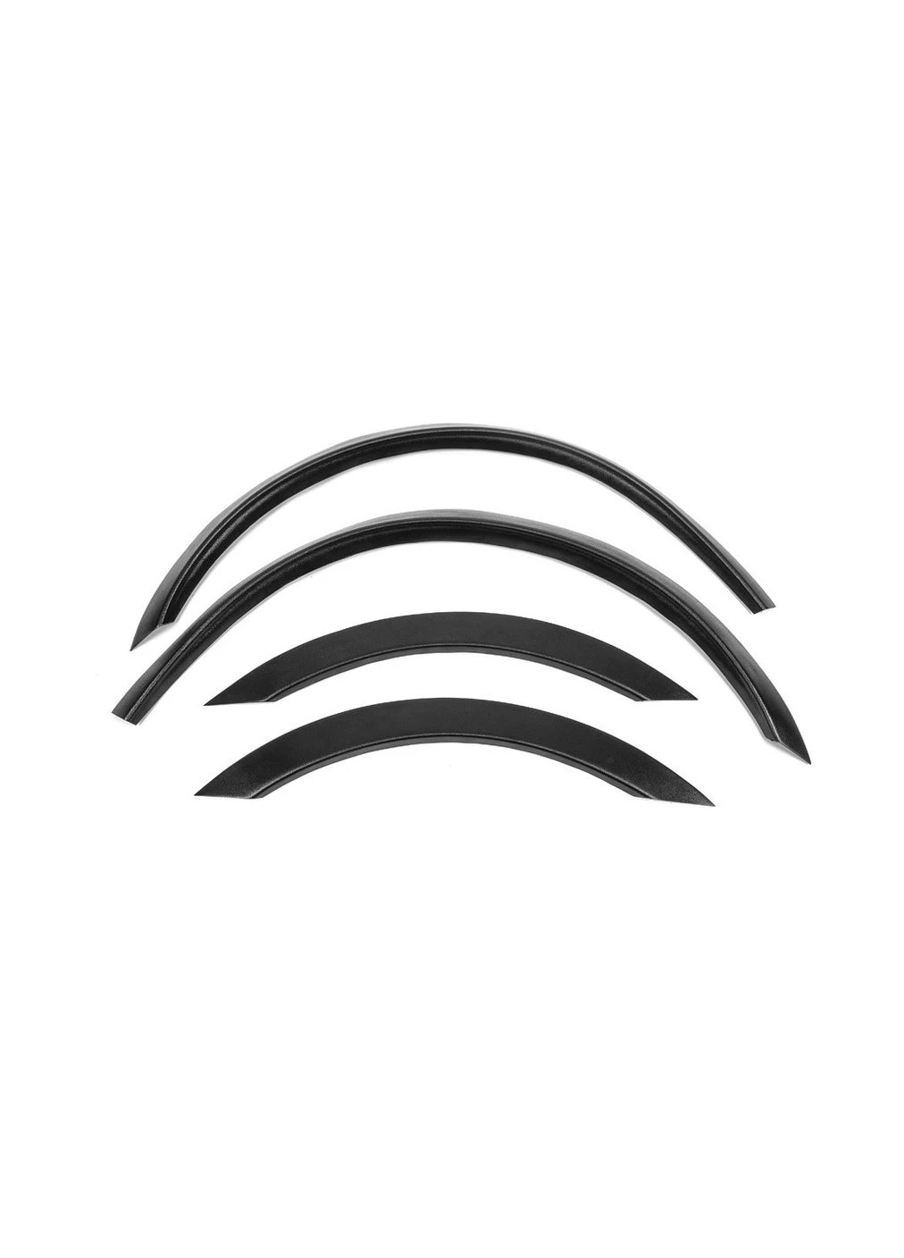 Расширители арок (4 шт, черные, ABS-пластик) для Mercedes S-сlass W220 1998-2005 гг Digital Designs (389264147)