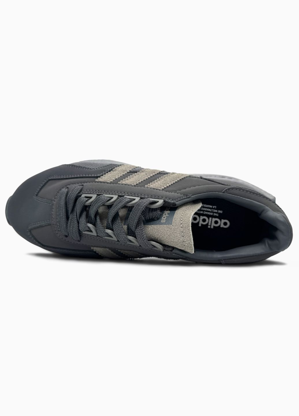 Черные демисезонные кроссовки мужские adidas retropy e5 black grey | адидас ретропы е5 черные серые No Brand