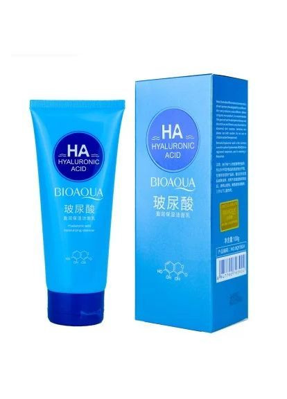 Пінка для вмивання з гіалуроновою кислотою 100 г Bioaqua (370271598)