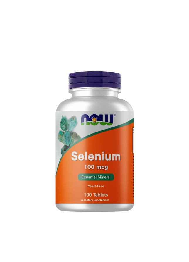 Вітаміни та мінерали Selenium 100 mcg, 100 таблеток Now (322238510)