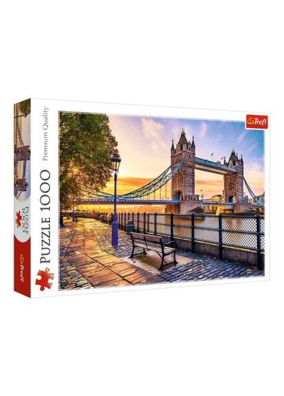 Пазл Тауэрский мост, Лондон 1000 элементов (5900511107746) Trefl Тауерський міст, Лондон 1000 елементів (366275665)