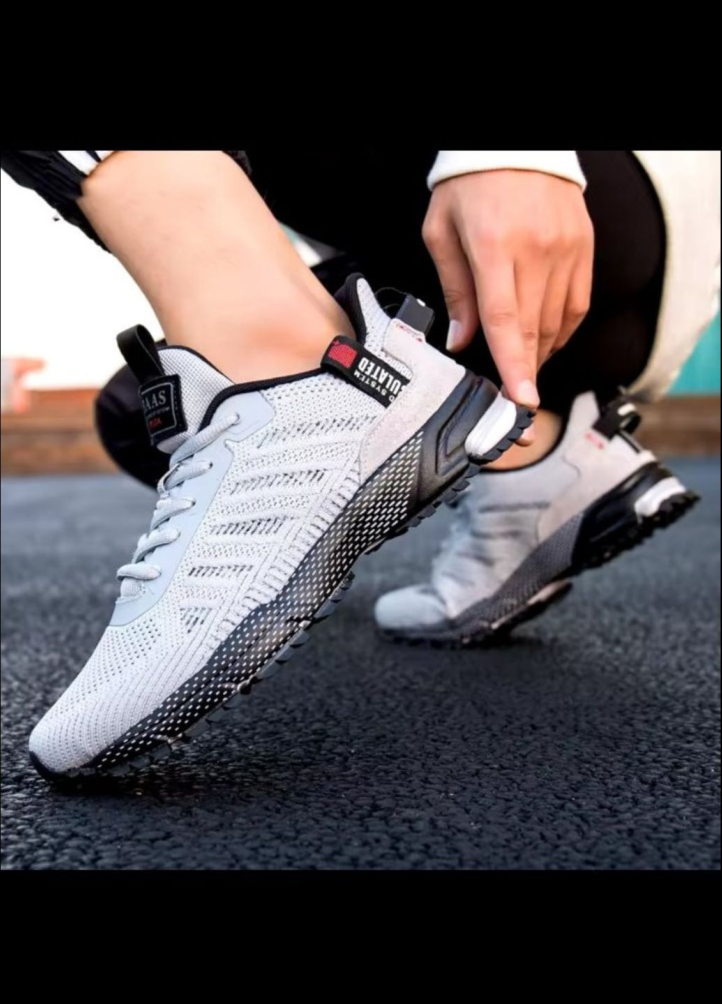 Світло-сірі Літні кросівки Baas