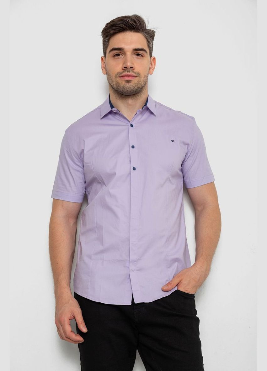 Сорочка чоловіча однотонна, колір чорний, Ager (340908184)