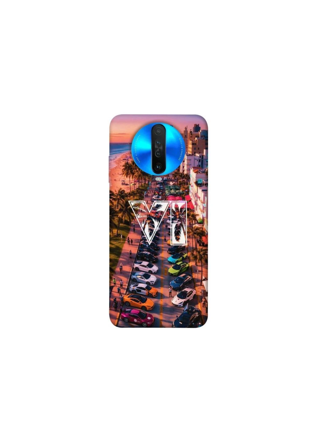 Чехол на Xiaomi Redmi K30 GTA ver.2 Frontalka (396373389)